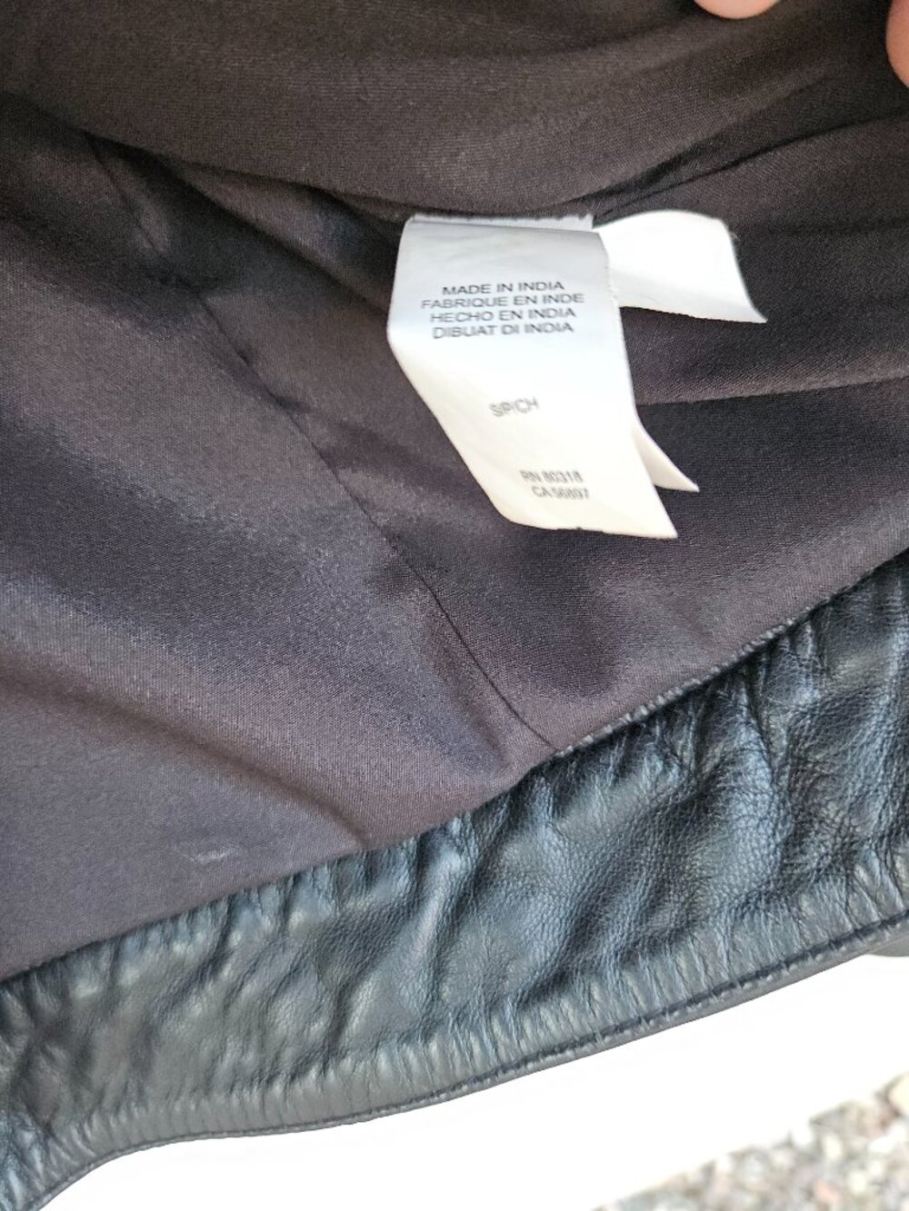 Lamb Leather Lucky Brand Jacket - Picture 4 of 4
